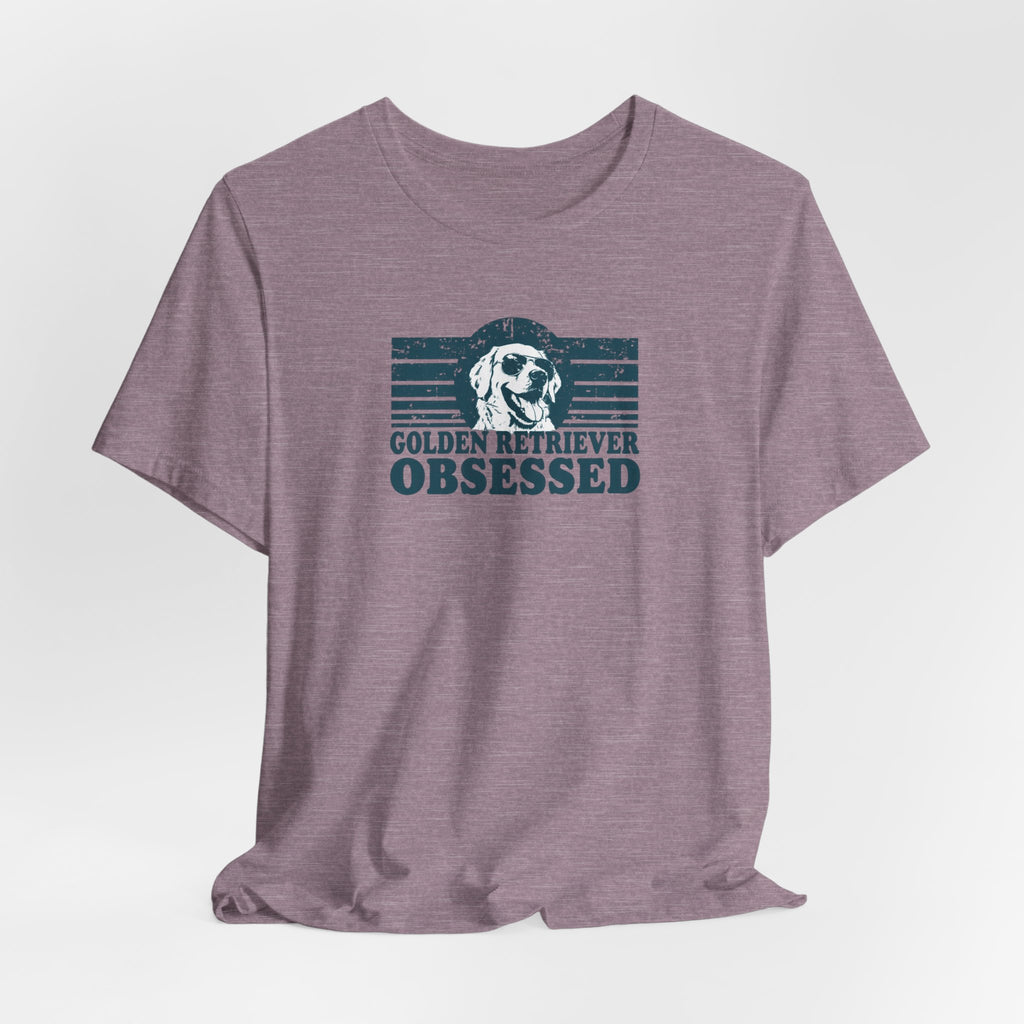 Sunglasses Golden Retriever - Golden Retriever Mom T-Shirt