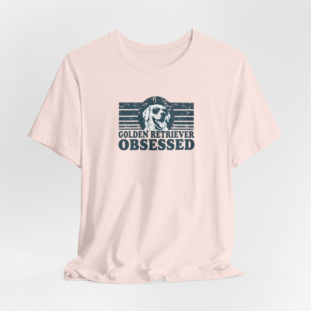 Sunglasses Golden Retriever - Golden Retriever Mom T-Shirt