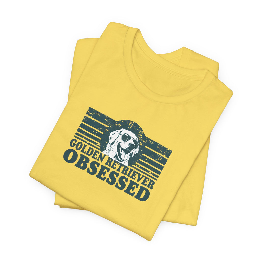 Sunglasses Golden Retriever - Golden Retriever Mom T-Shirt